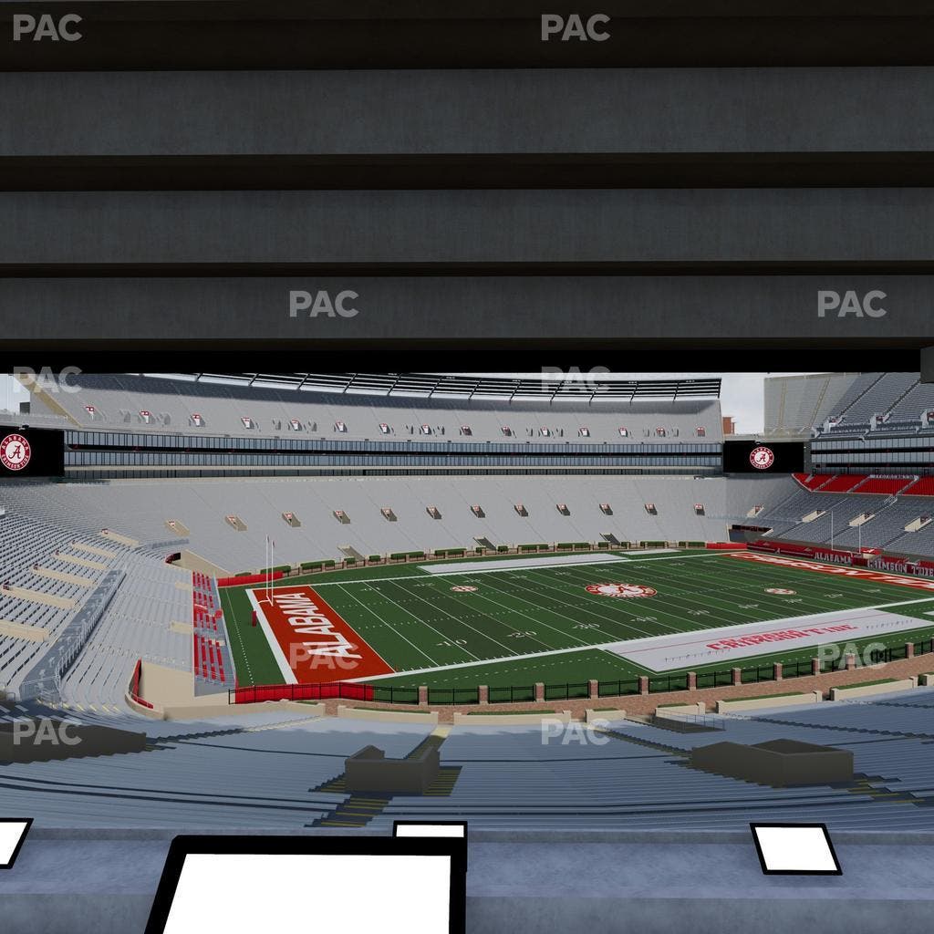 Bryant-Denny Stadium - Section Loge Box 36 Seat View