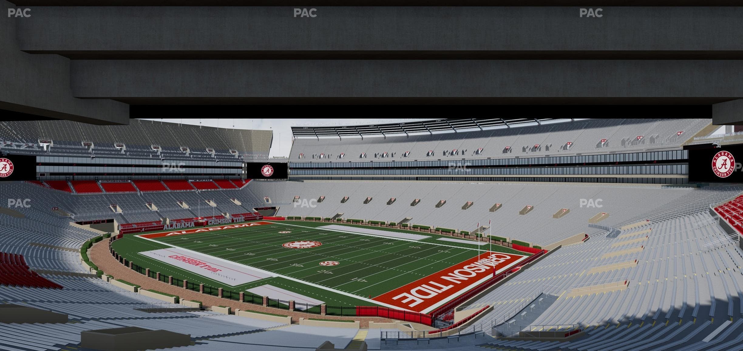 Bryant-Denny Stadium - Section Loge Box 8 Seat View