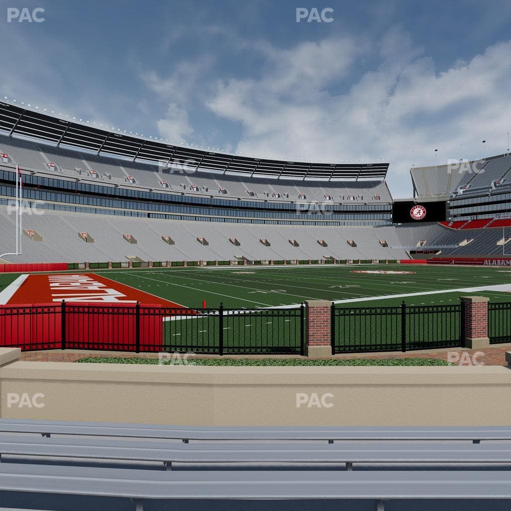 Bryant-Denny Stadium - Section M Seat View