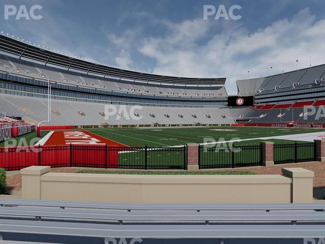 Bryant-Denny Stadium - Section M Seat View