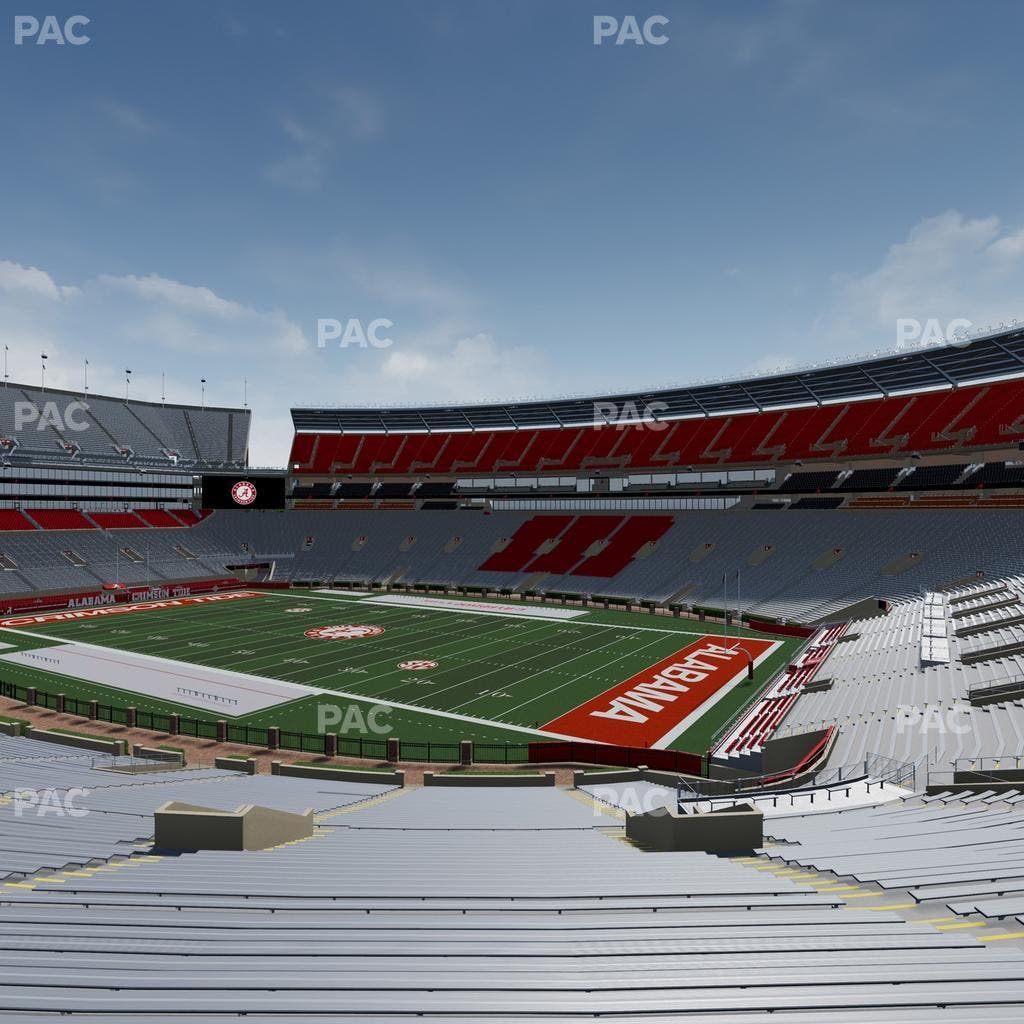 Bryant-Denny Stadium - Section Mm Seat View