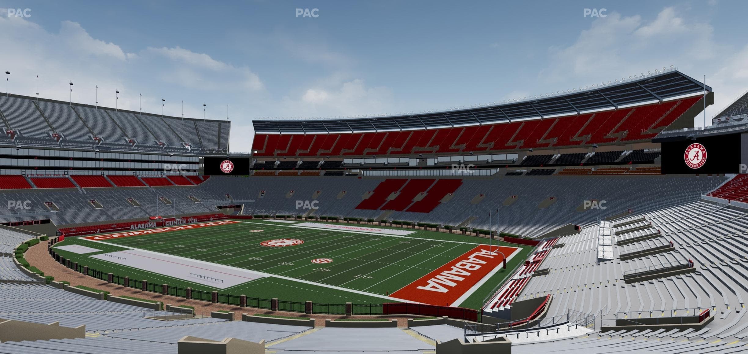 Bryant-Denny Stadium - Section Mm Seat View