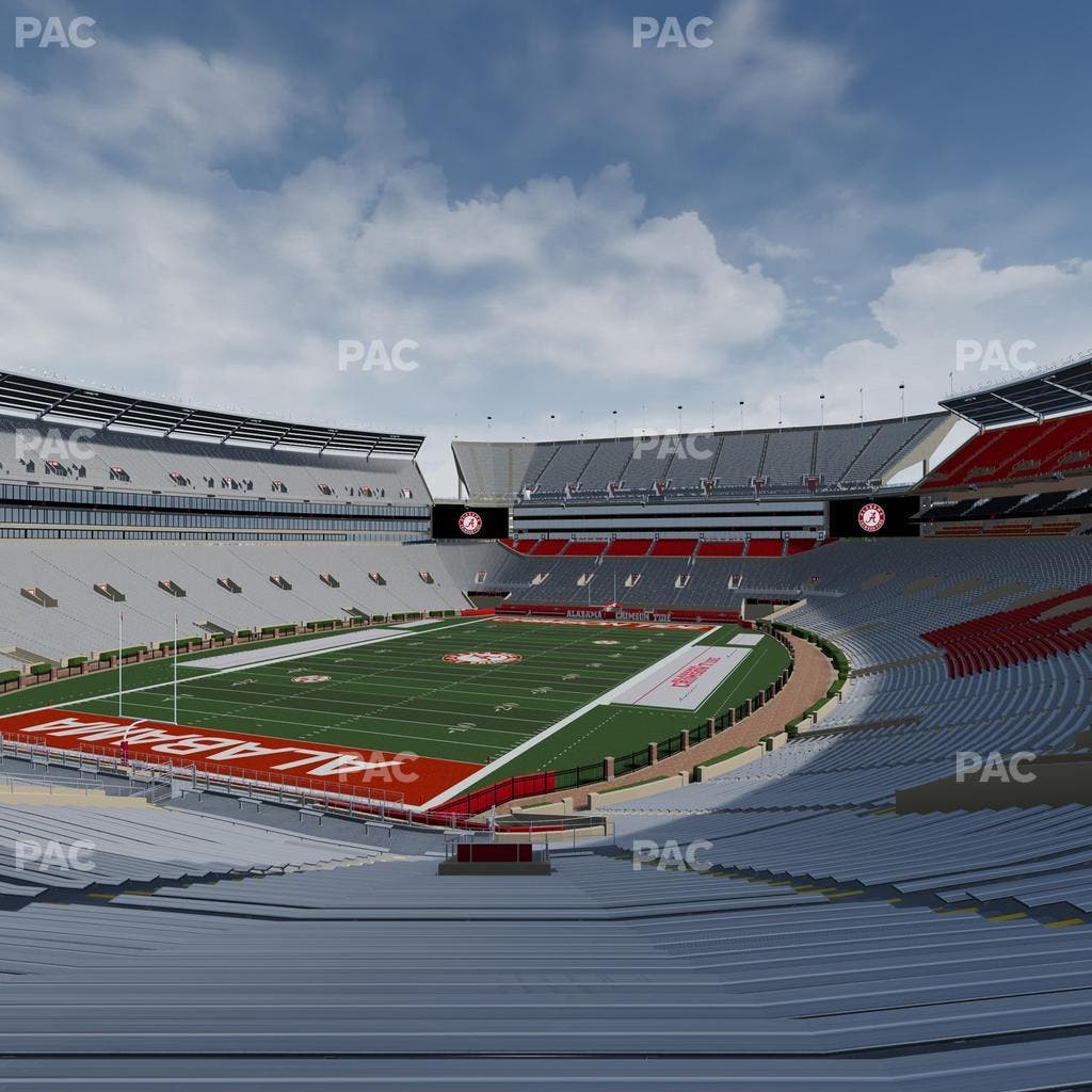 Bryant-Denny Stadium - Section N 1 Seat View