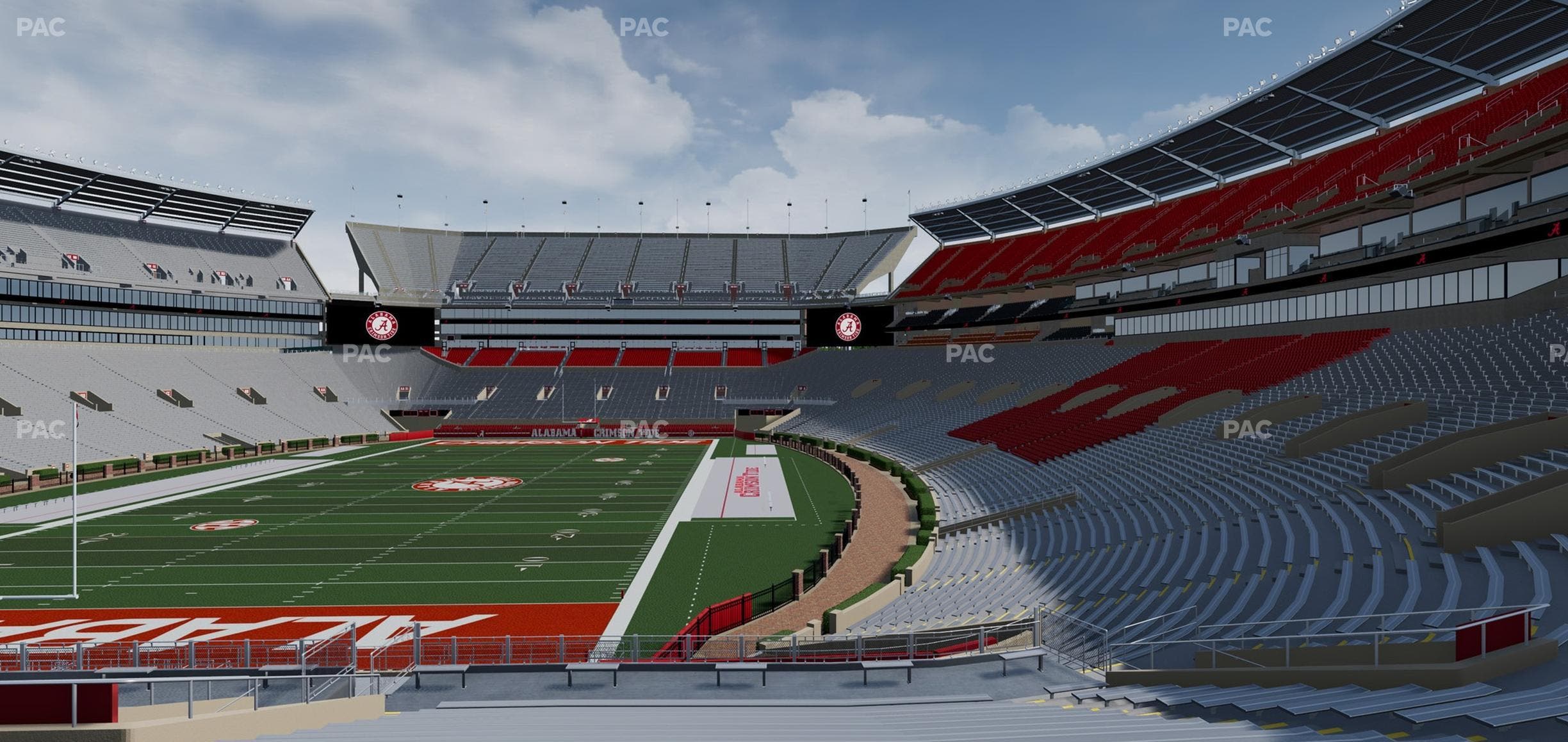 Bryant-Denny Stadium - Section N 2 Seat View