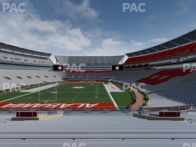 Bryant-Denny Stadium - Section N 3 Seat View