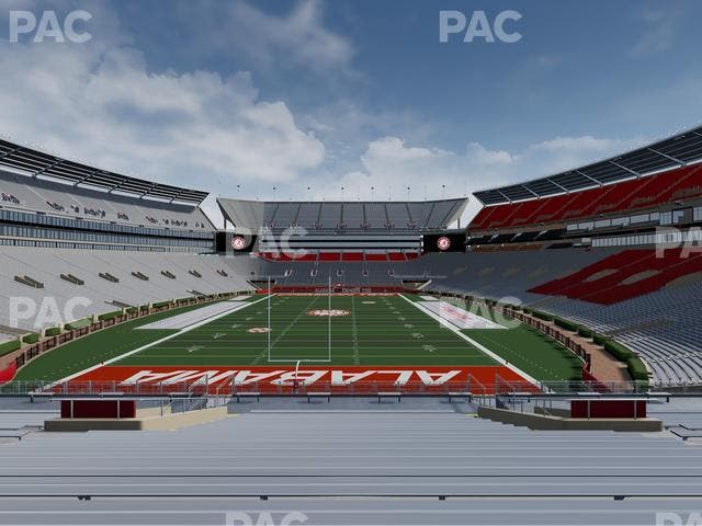 Bryant-Denny Stadium - Section N 4 Seat View