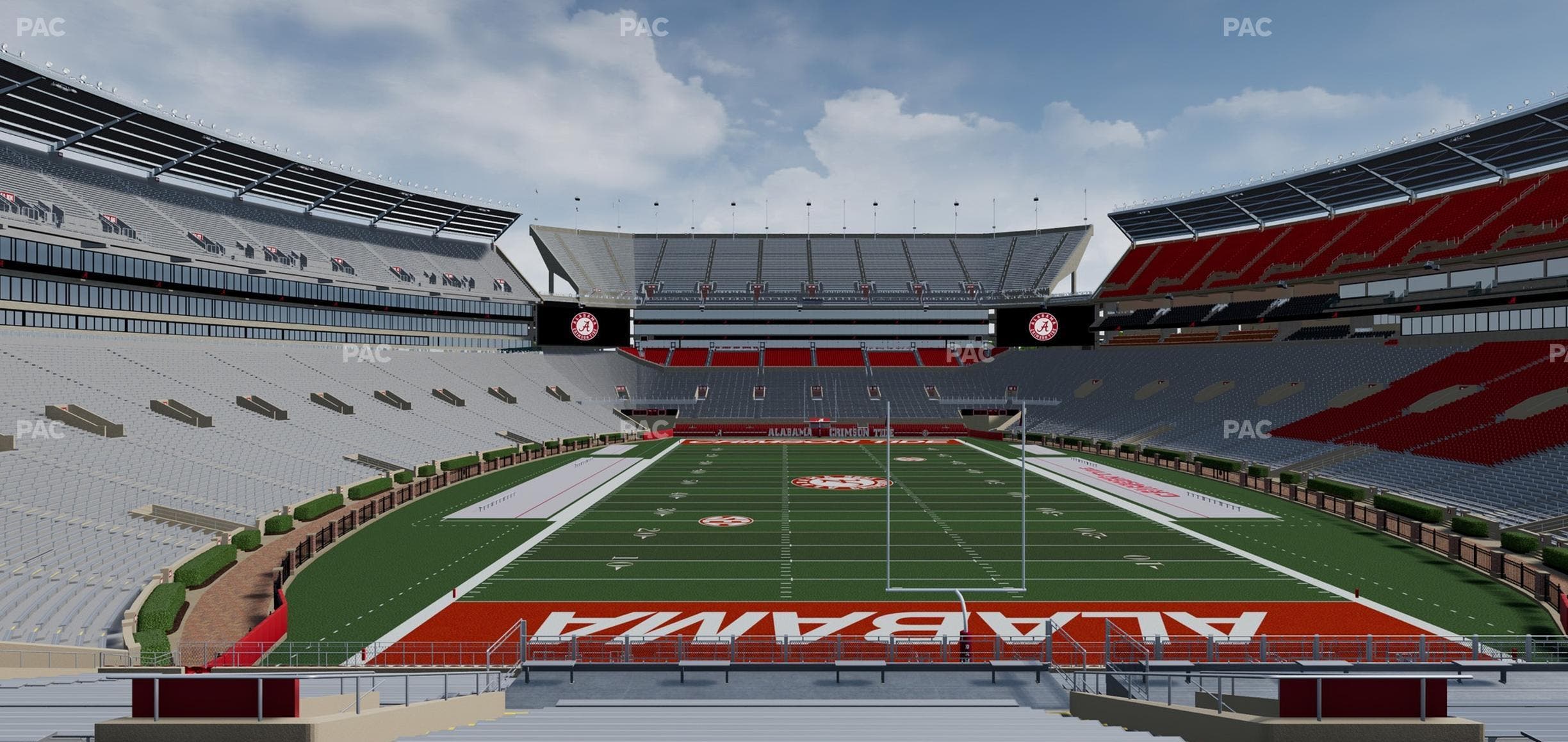Bryant-Denny Stadium - Section N 5 Seat View