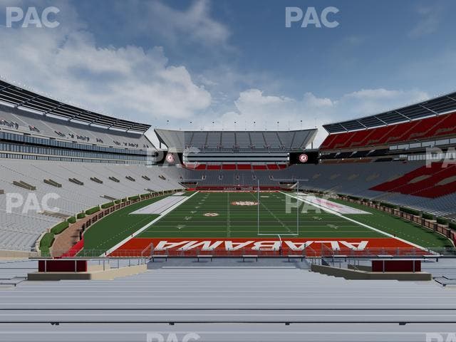 Bryant-Denny Stadium - Section N 5 Seat View