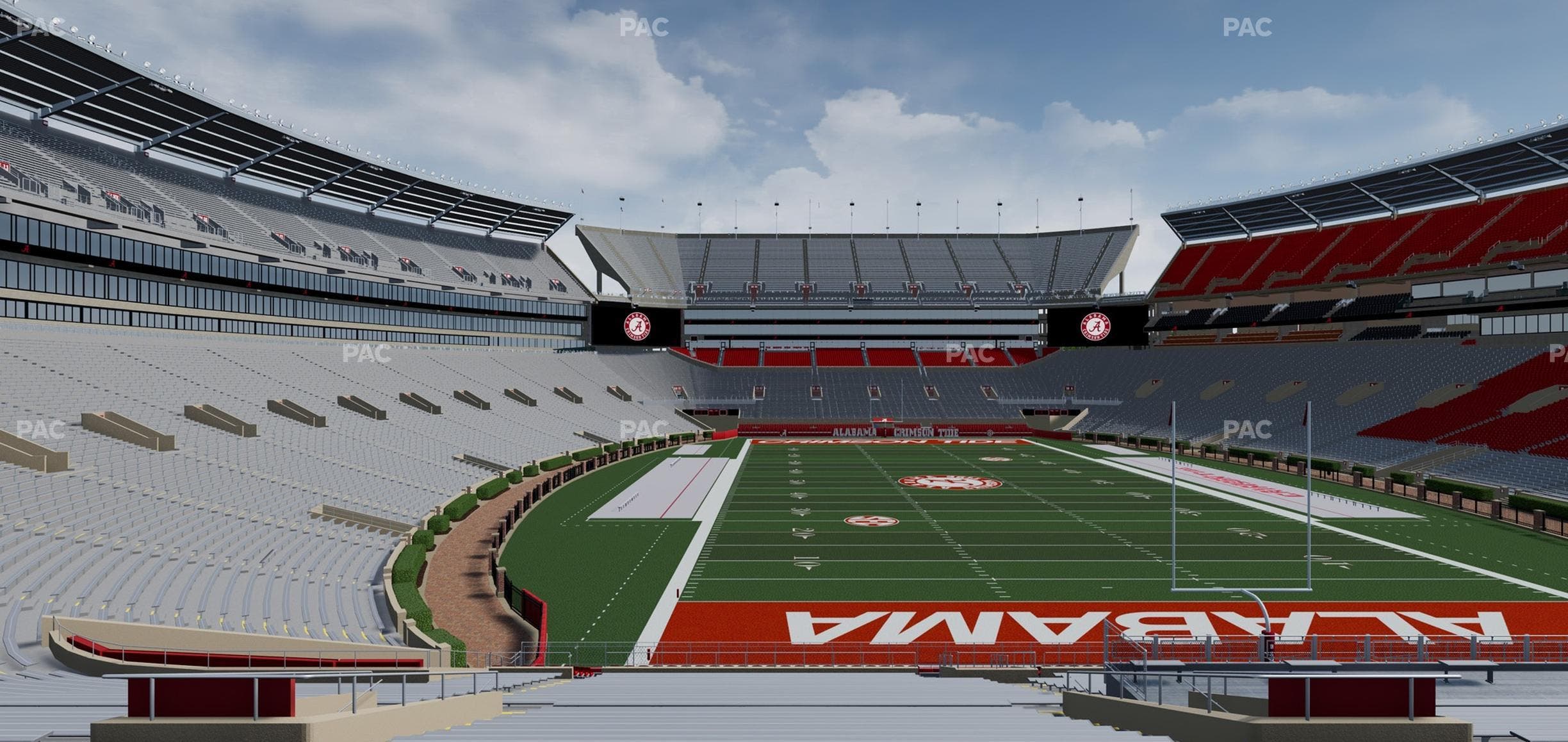 Bryant-Denny Stadium - Section N 6 Seat View