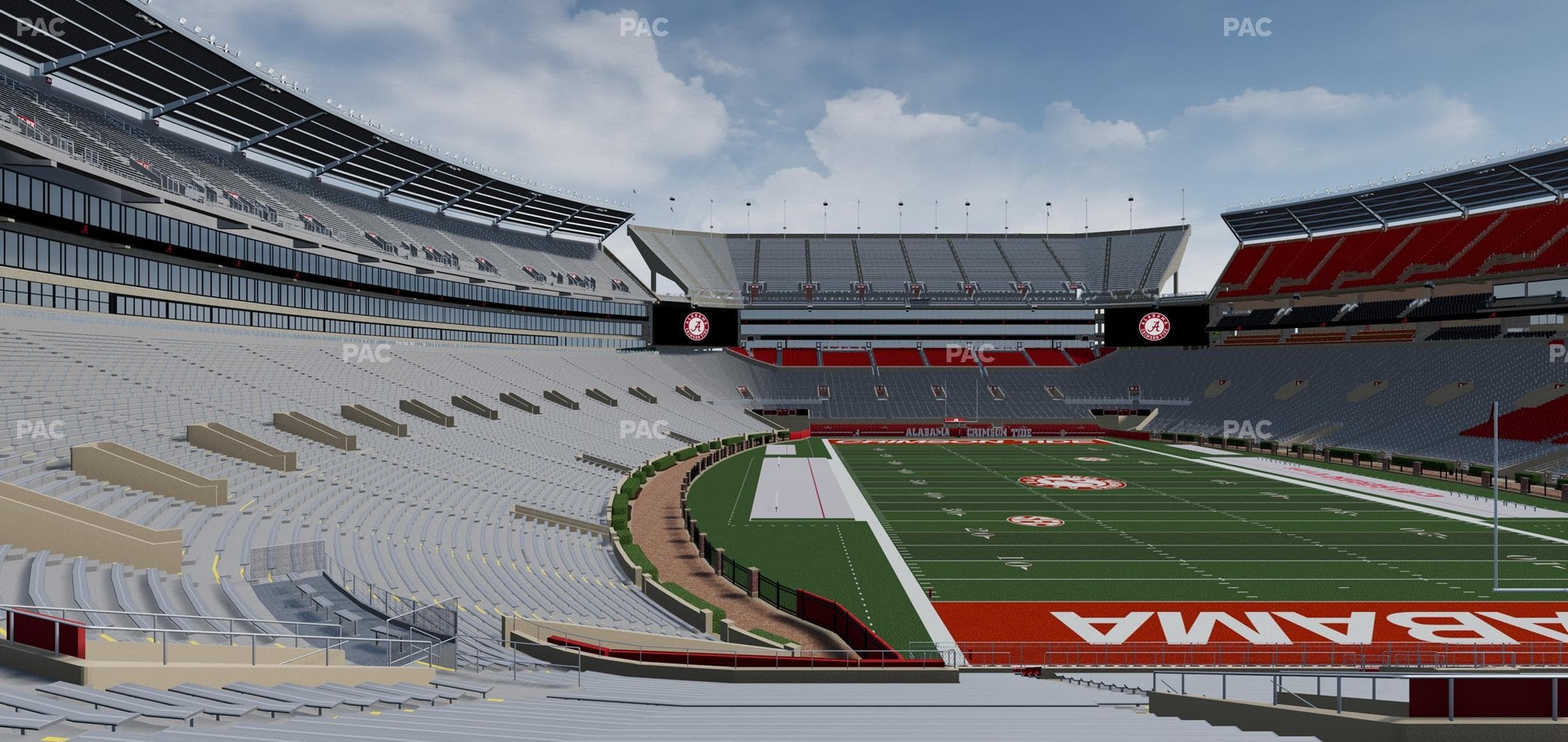 Bryant-Denny Stadium - Section N 7 Seat View