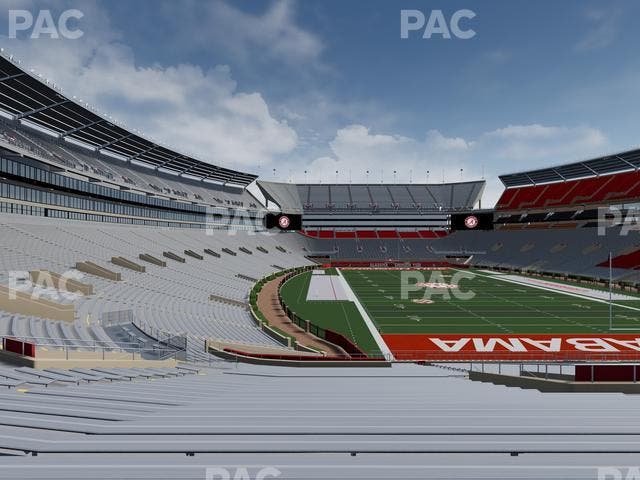 Bryant-Denny Stadium - Section N 7 Seat View