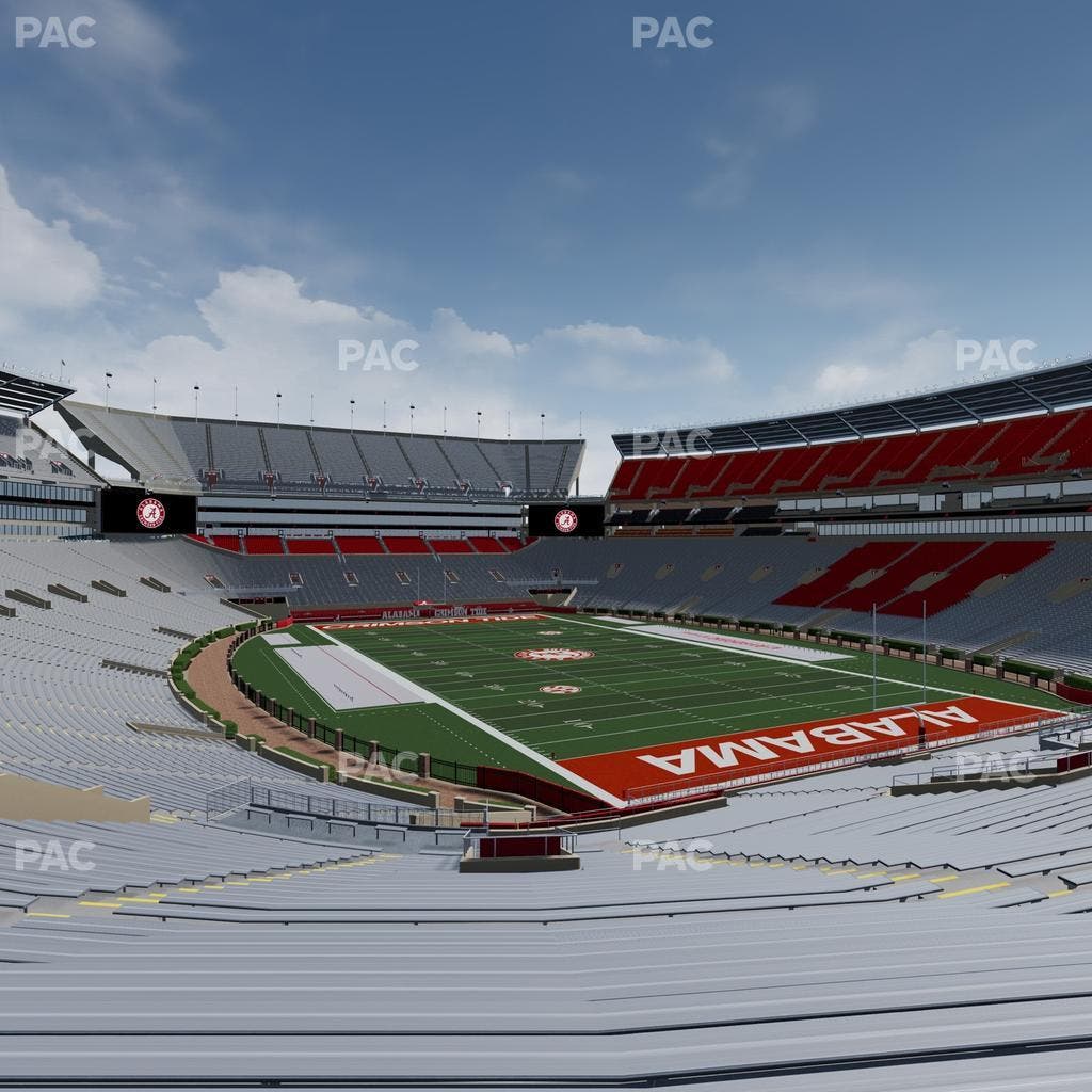 Bryant-Denny Stadium - Section N 8 Seat View