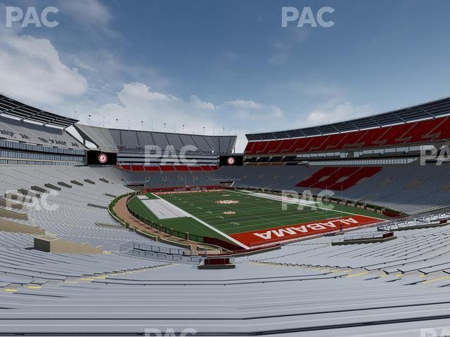 Bryant-Denny Stadium - Section N 8 Seat View