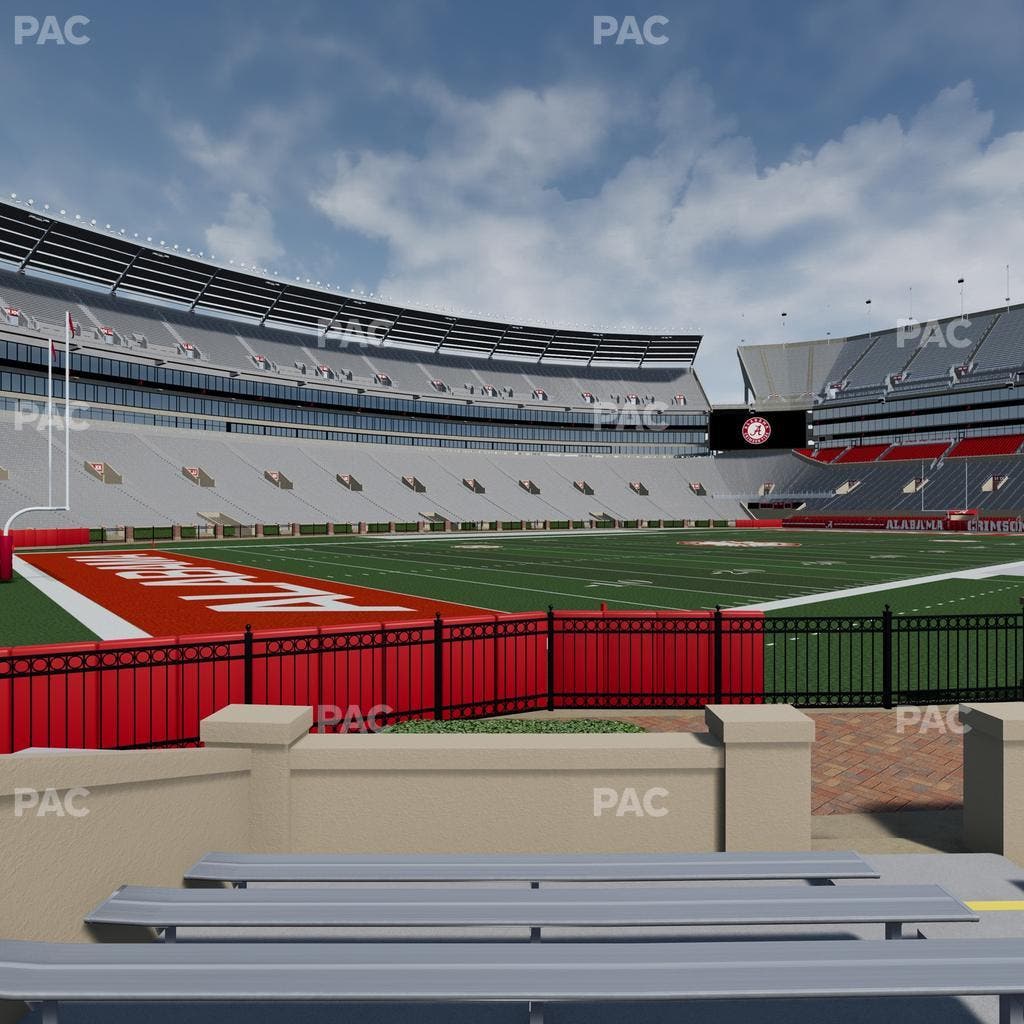 Bryant-Denny Stadium - Section N Seat View