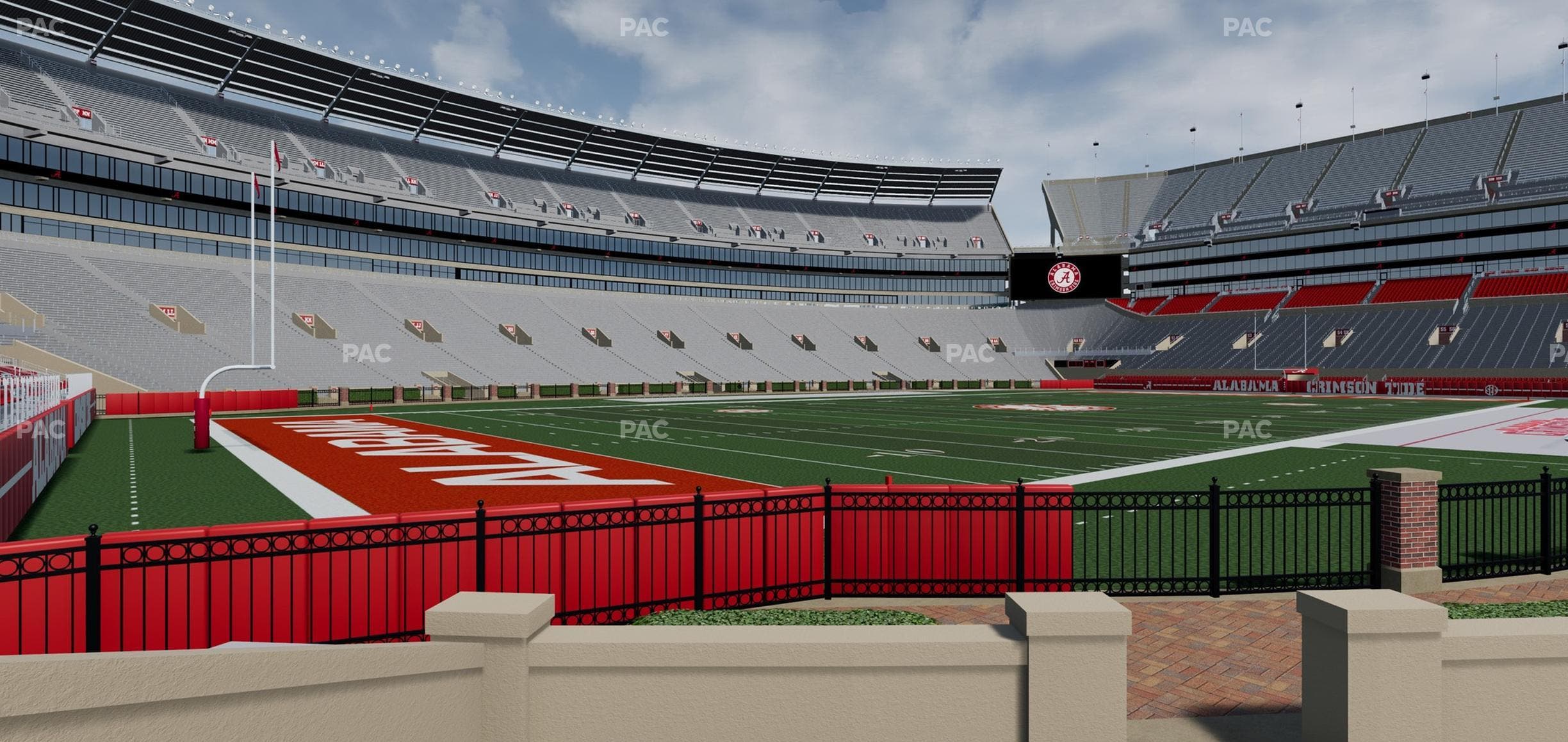 Bryant-Denny Stadium - Section N Seat View