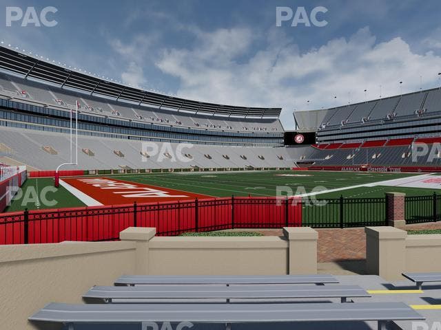 Bryant-Denny Stadium - Section N Seat View