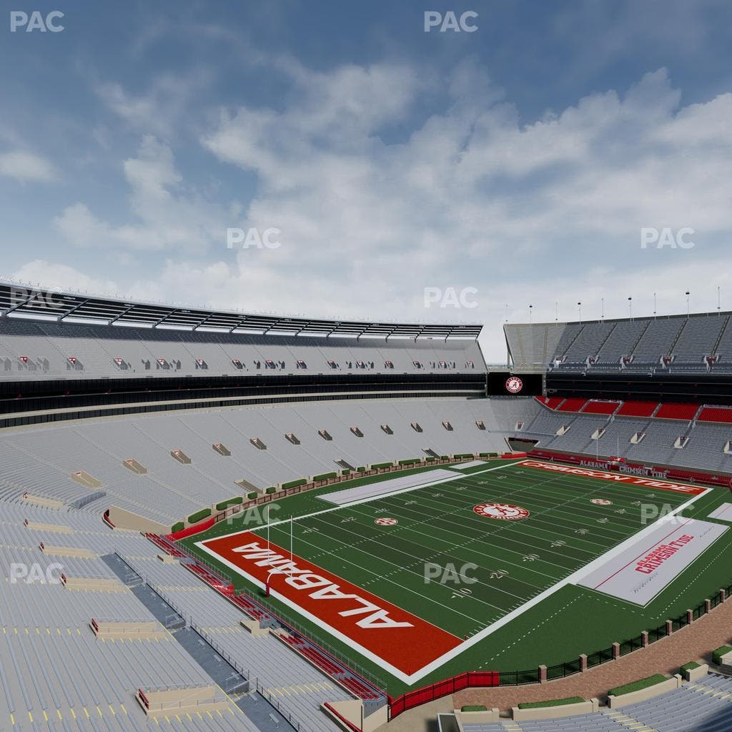 Bryant-Denny Stadium - Section Nn 1 Seat View