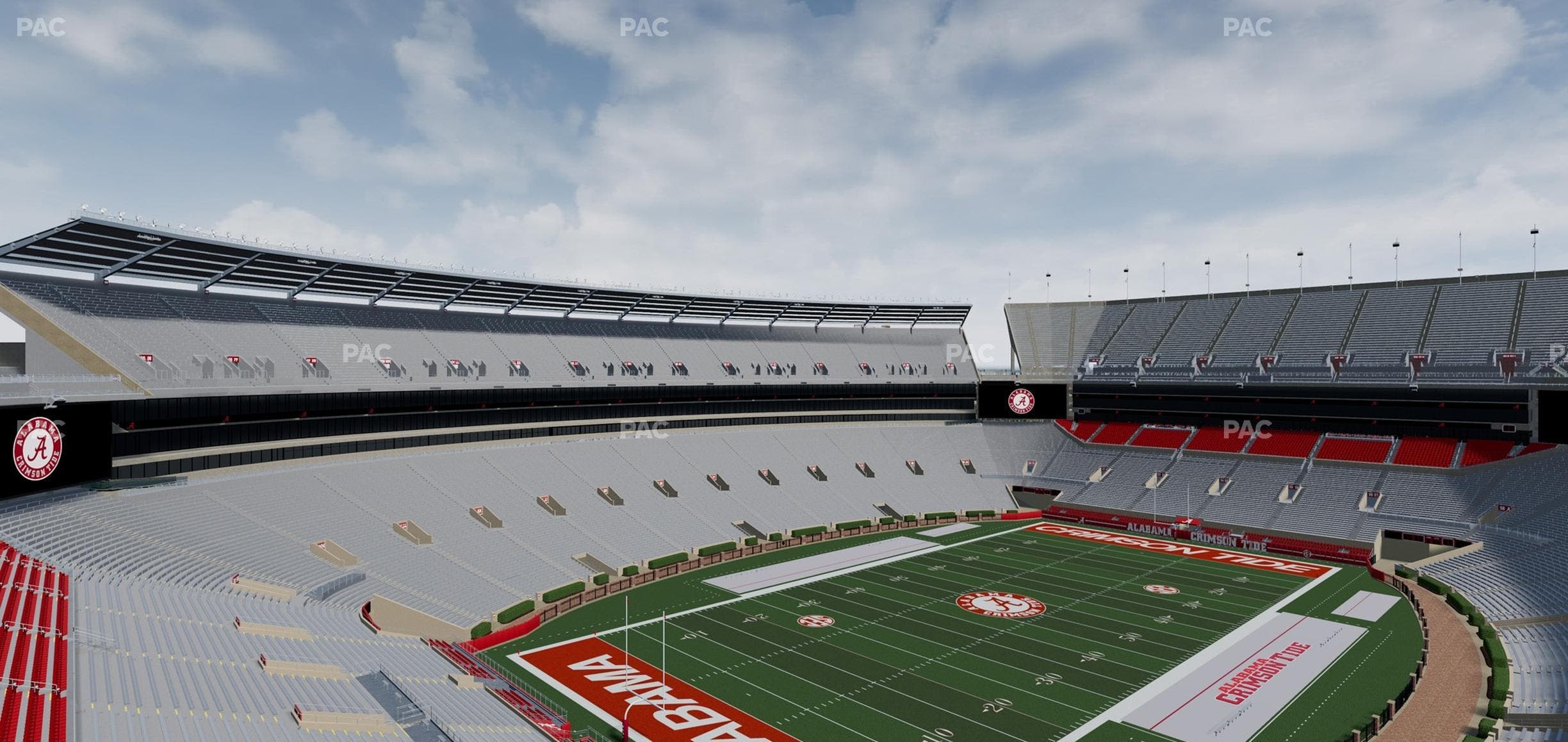 Bryant-Denny Stadium - Section Nn 1 Seat View