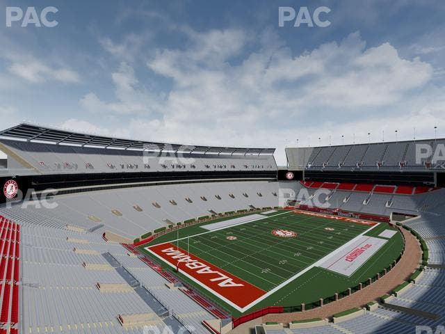 Bryant-Denny Stadium - Section Nn 1 Seat View