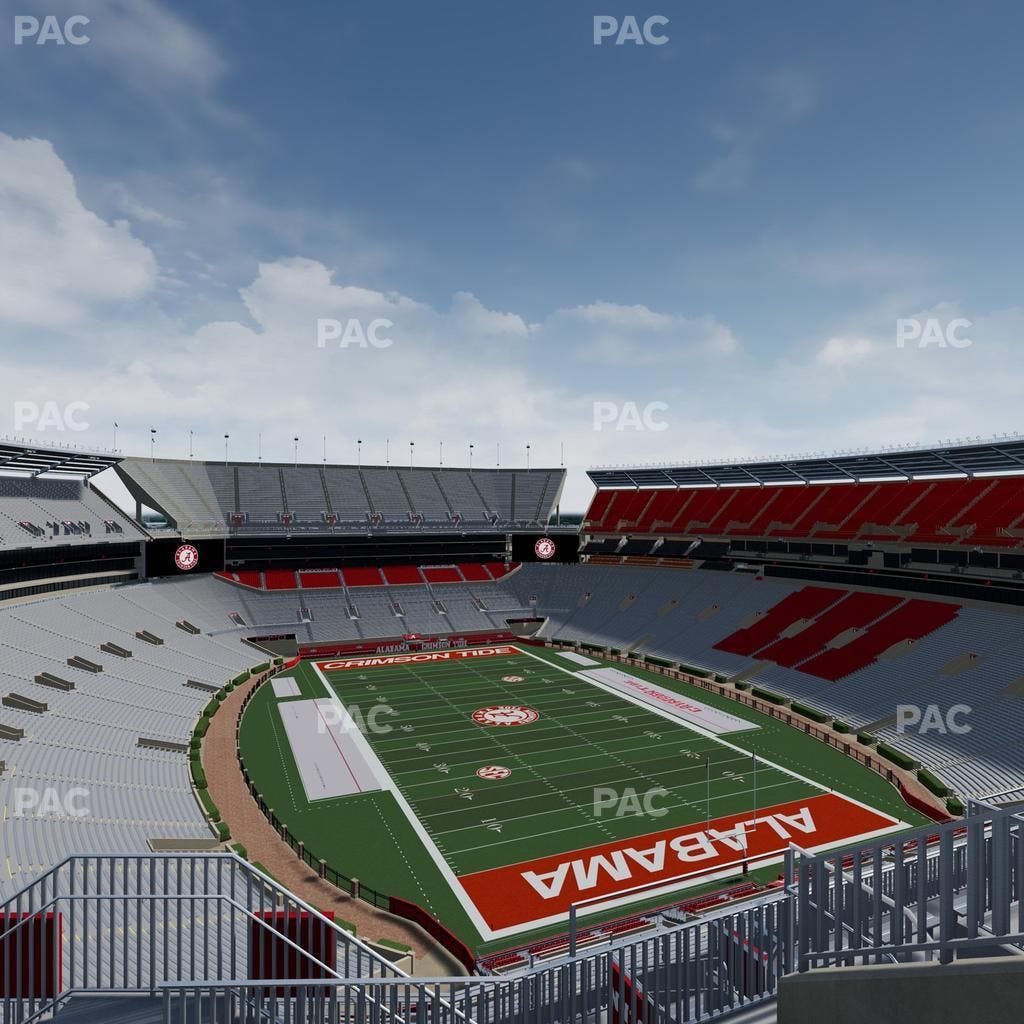 Bryant-Denny Stadium - Section Nn 11 Seat View