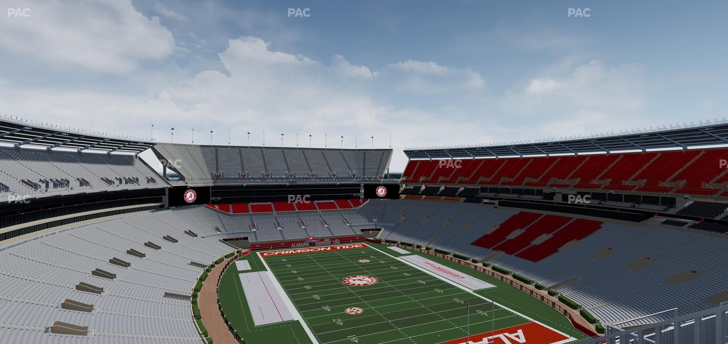 Bryant-Denny Stadium - Section Nn 11 Seat View