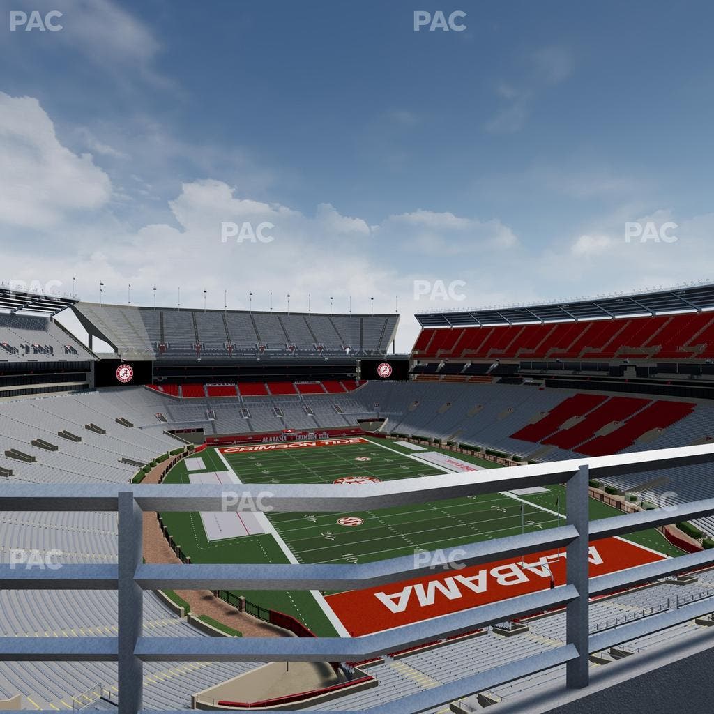 Bryant-Denny Stadium - Section Nn 12 Seat View