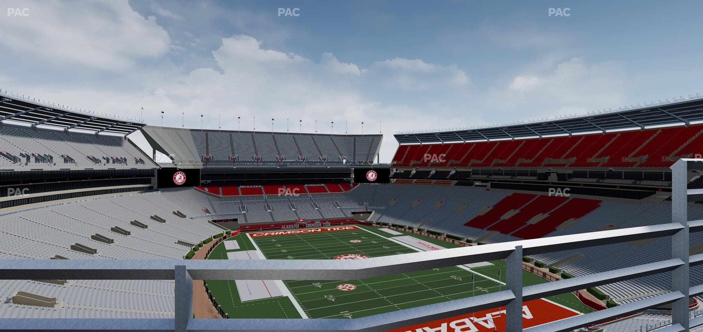 Bryant-Denny Stadium - Section Nn 12 Seat View