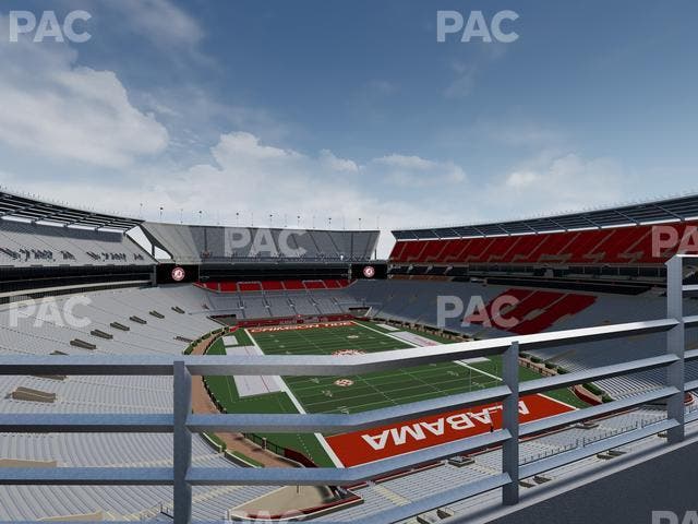 Bryant-Denny Stadium - Section Nn 12 Seat View