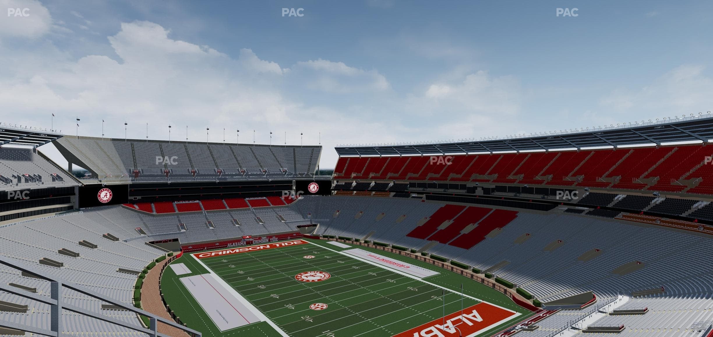 Bryant-Denny Stadium - Section Nn 13 Seat View