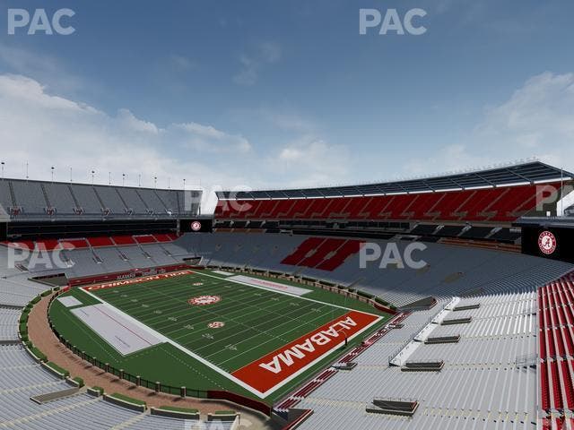 Bryant-Denny Stadium - Section Nn 14 Seat View