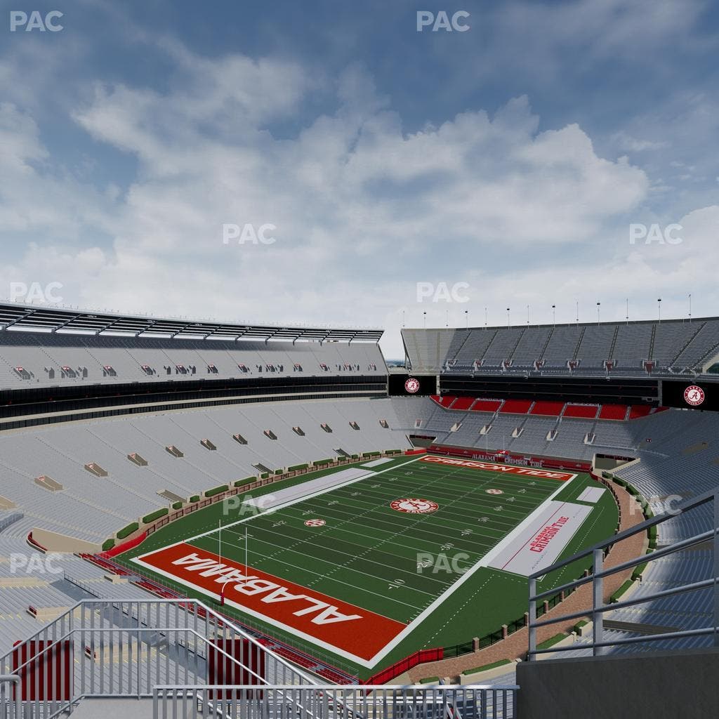 Bryant-Denny Stadium - Section Nn 2 Seat View