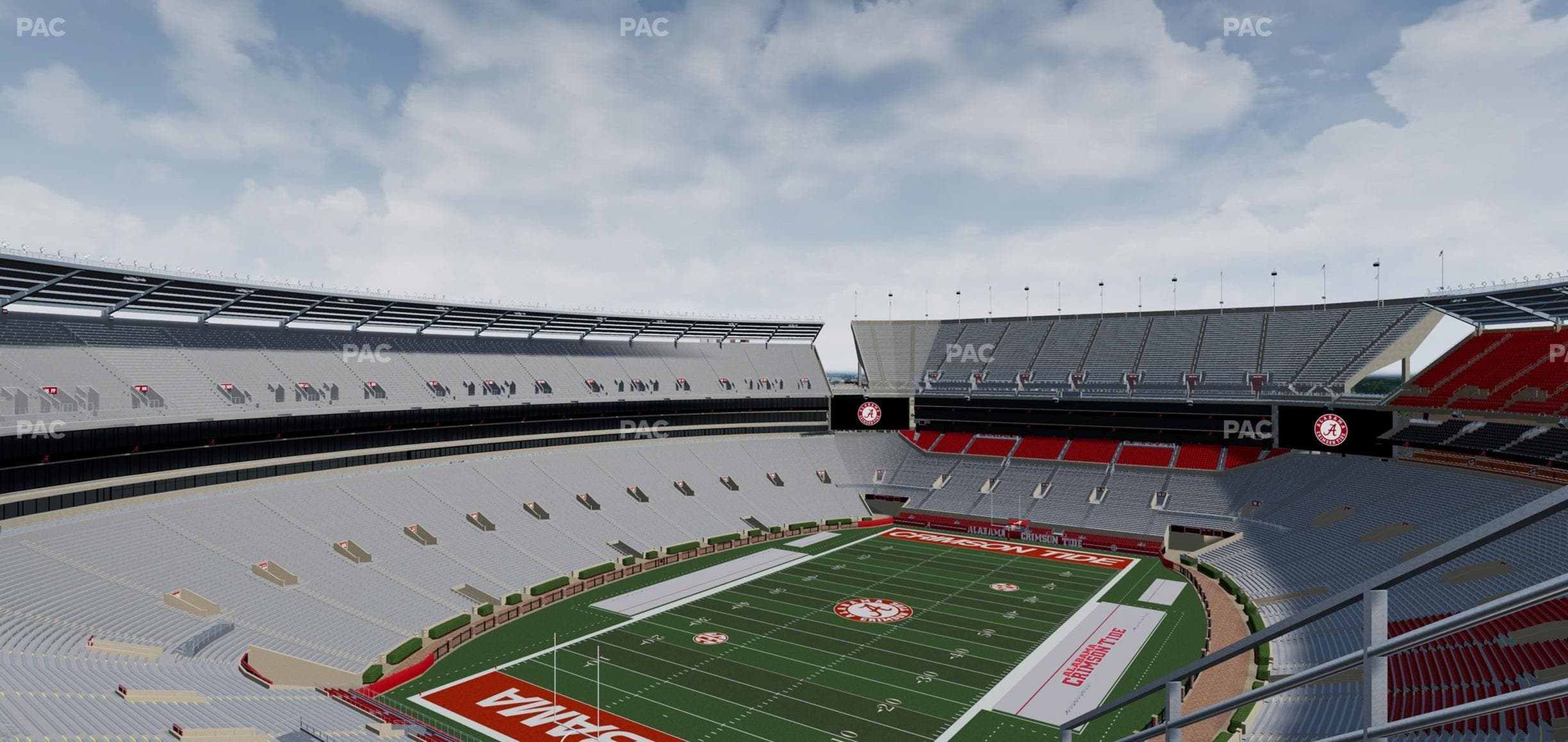 Bryant-Denny Stadium - Section Nn 2 Seat View