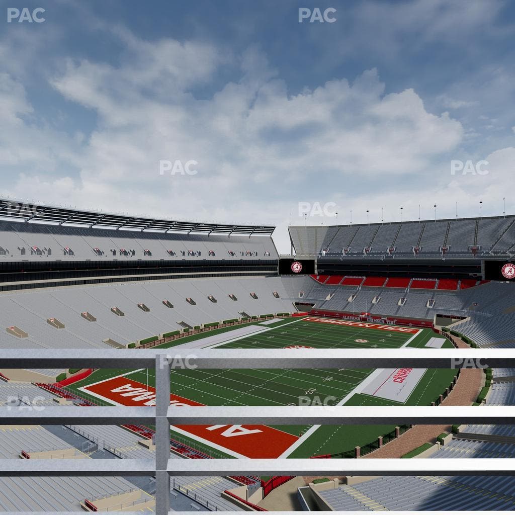 Bryant-Denny Stadium - Section Nn 3 Seat View