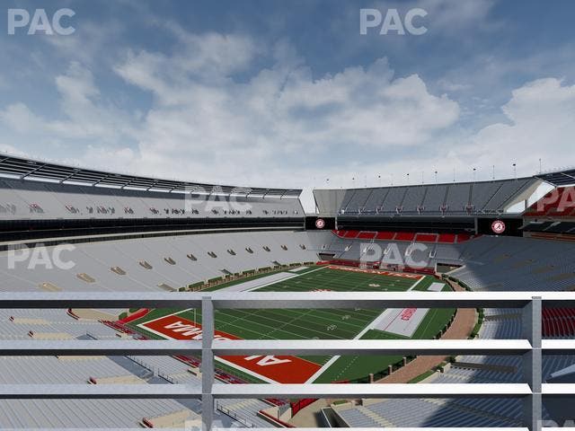 Bryant-Denny Stadium - Section Nn 3 Seat View