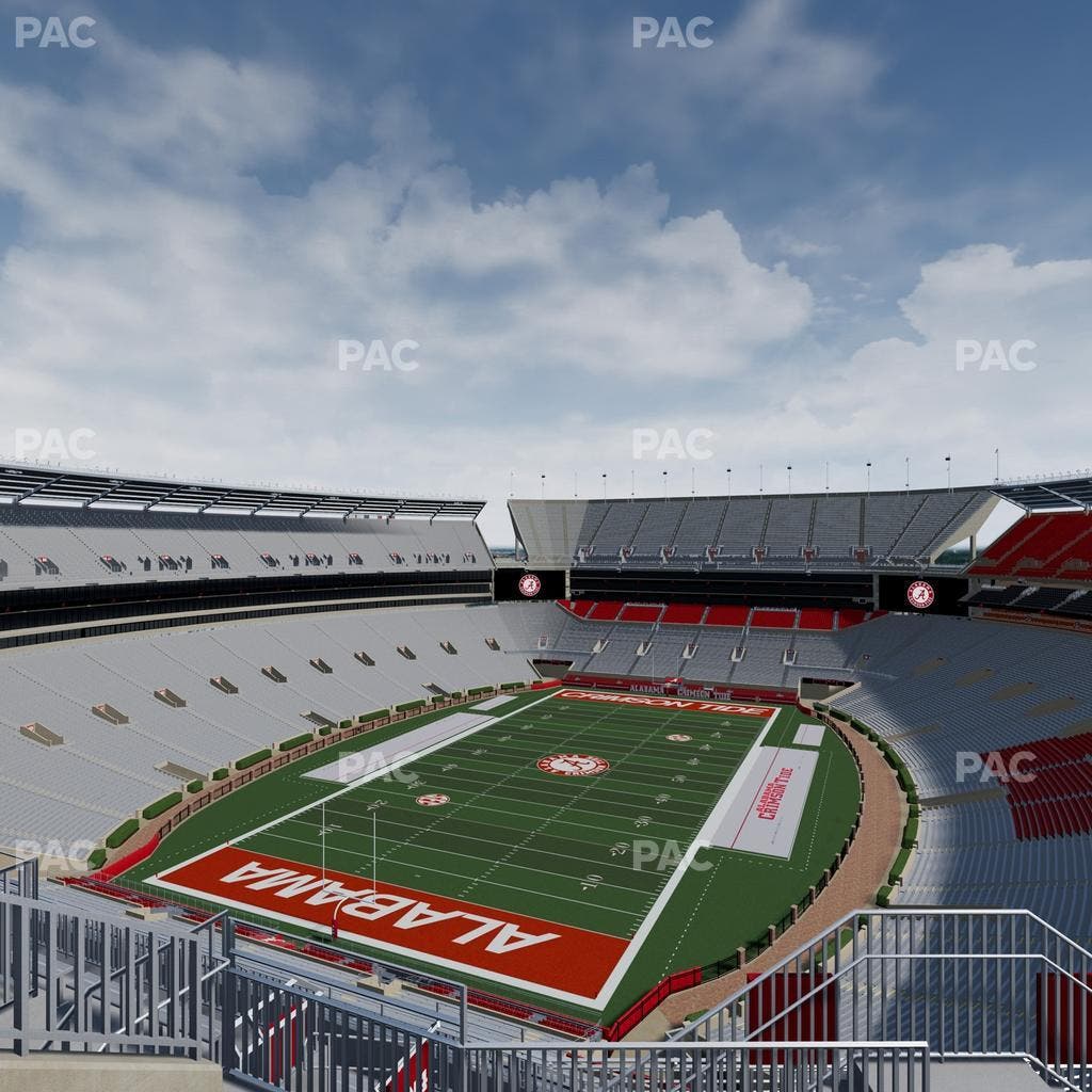 Bryant-Denny Stadium - Section Nn 4 Seat View