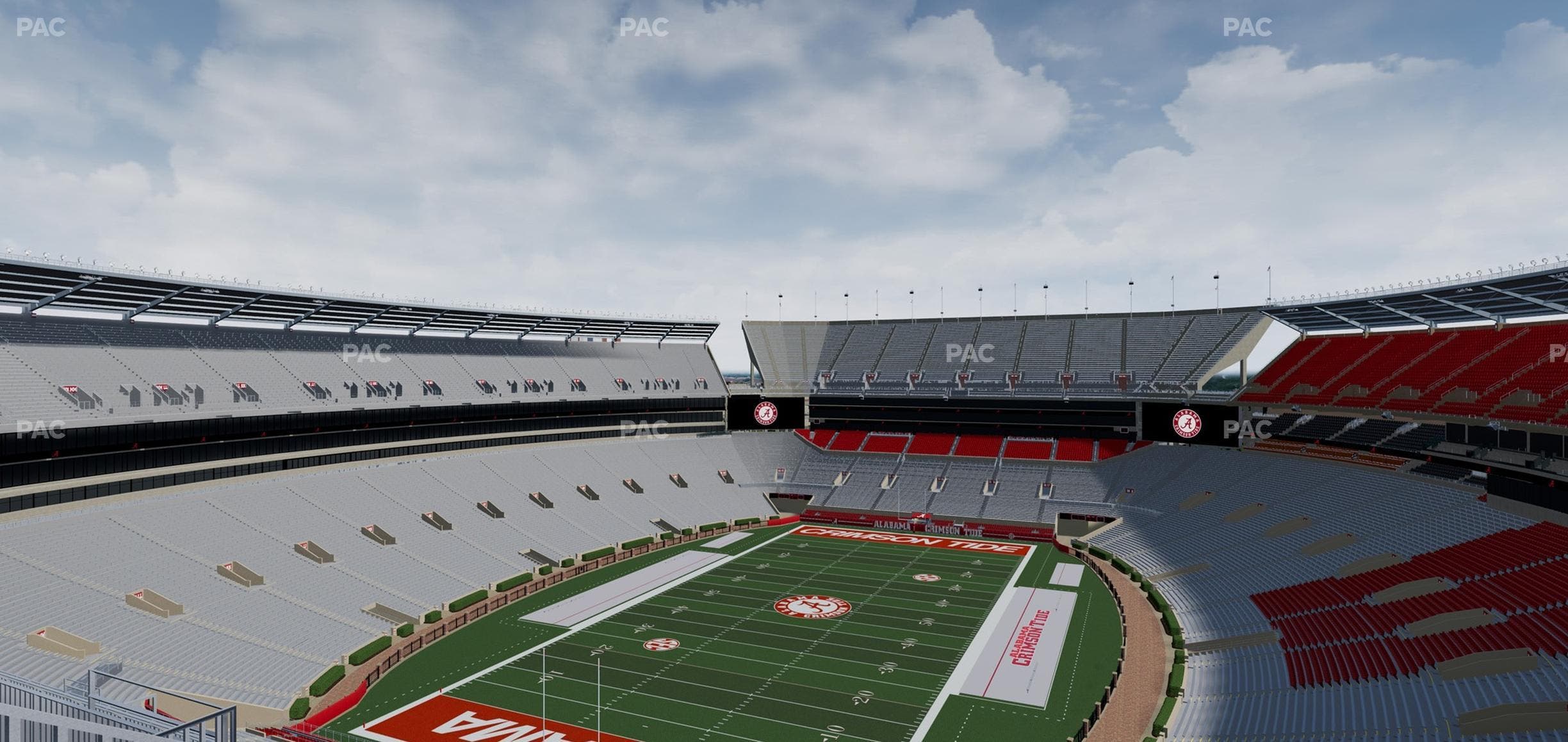 Bryant-Denny Stadium - Section Nn 4 Seat View