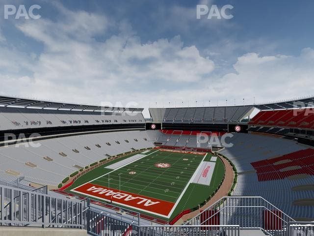 Bryant-Denny Stadium - Section Nn 4 Seat View