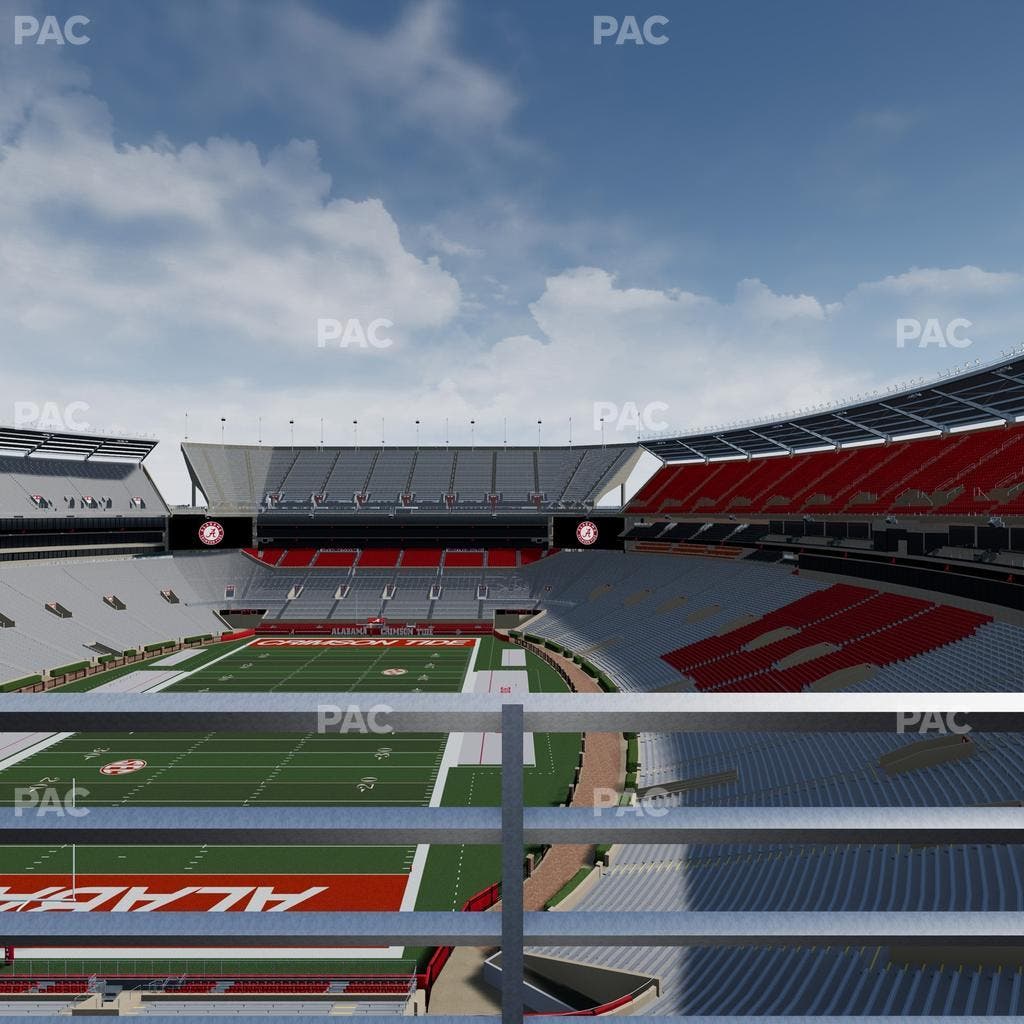 Bryant-Denny Stadium - Section Nn 5 Seat View
