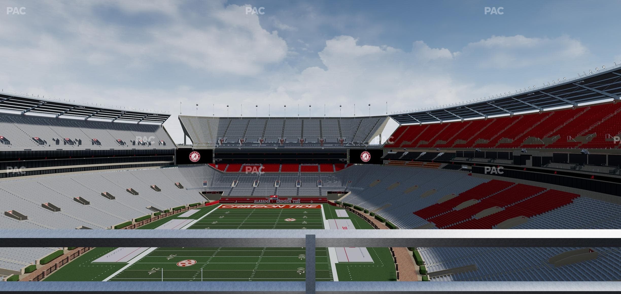 Bryant-Denny Stadium - Section Nn 6 Seat View