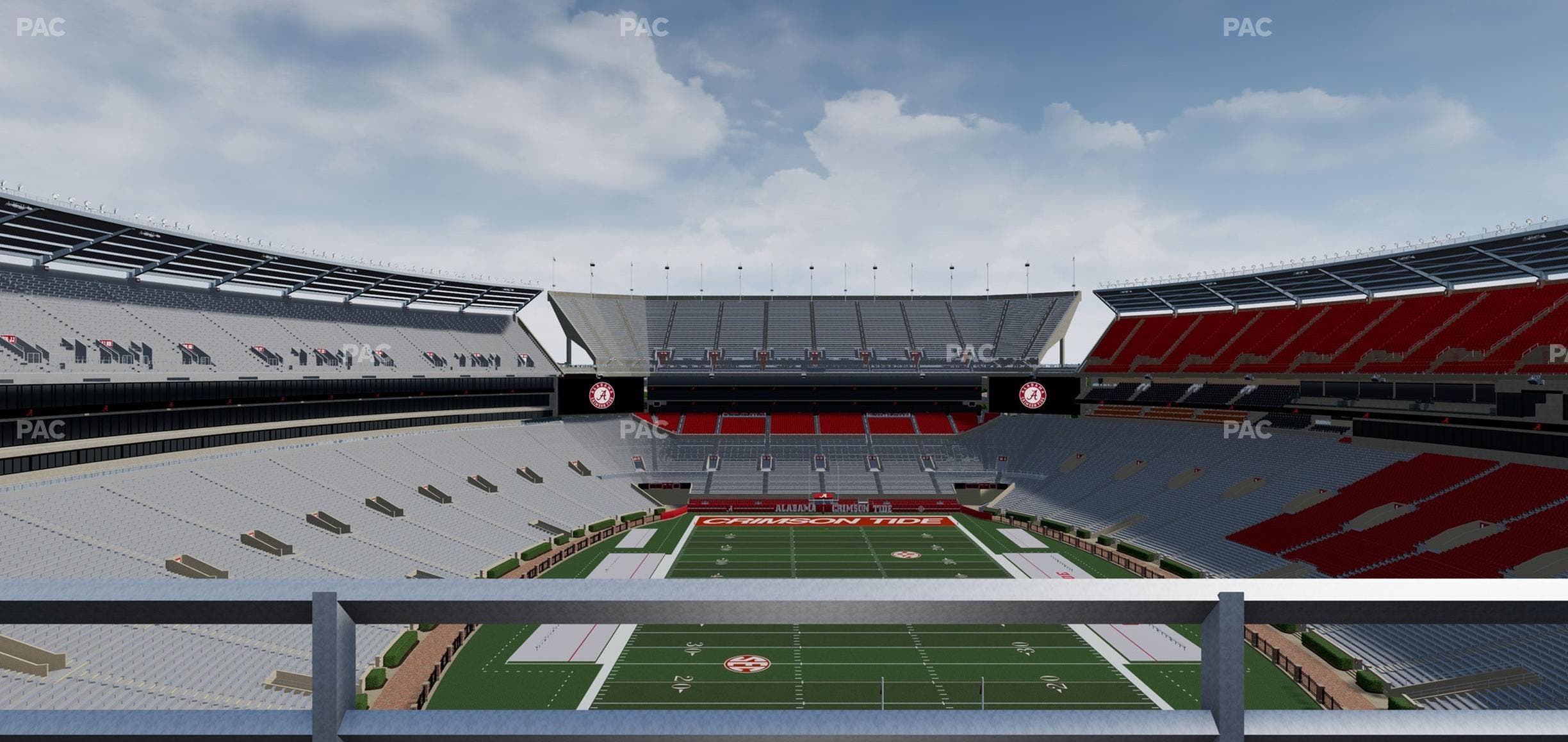 Bryant-Denny Stadium - Section Nn 8 Seat View