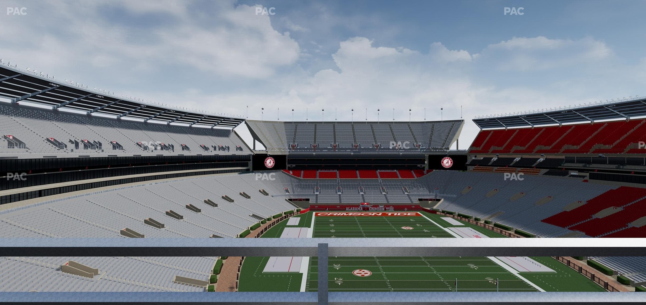 Bryant-Denny Stadium - Section Nn 9 Seat View