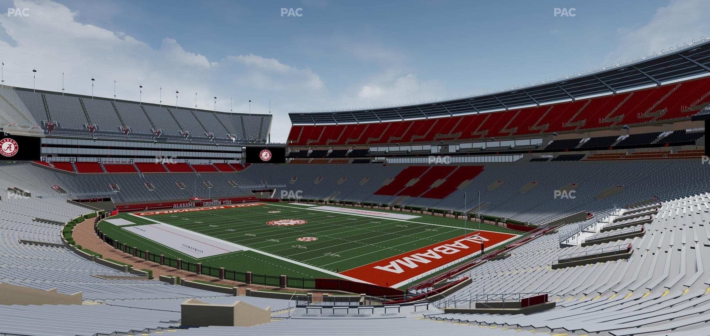 Bryant-Denny Stadium - Section Nn Seat View