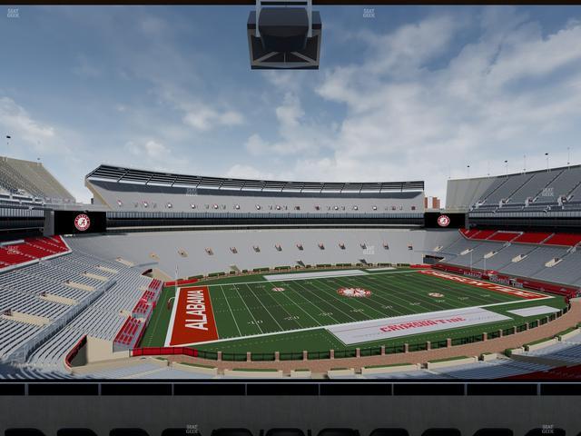 Bryant-Denny Stadium - Section North Champions Club 5 Seat View