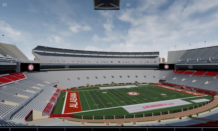 Bryant-Denny Stadium - Section North Champions Club 5 Seat View