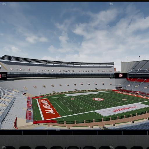 Bryant-Denny Stadium - Section North Champions Club 6 Seat View