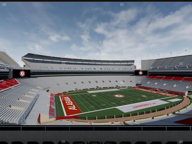 Bryant-Denny Stadium - Section North Champions Club 6 Seat View