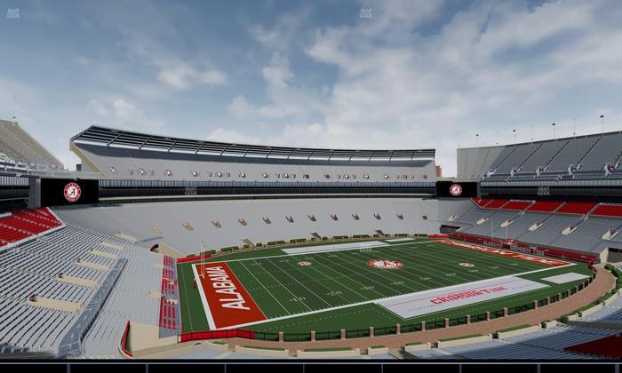 Bryant-Denny Stadium - Section North Champions Club 6 Seat View