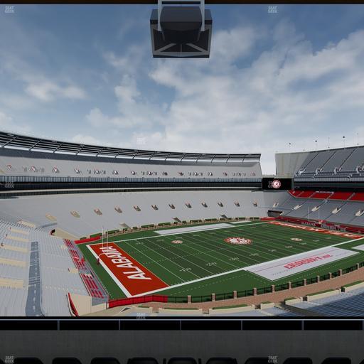 Bryant-Denny Stadium - Section North Champions Club 7 Seat View