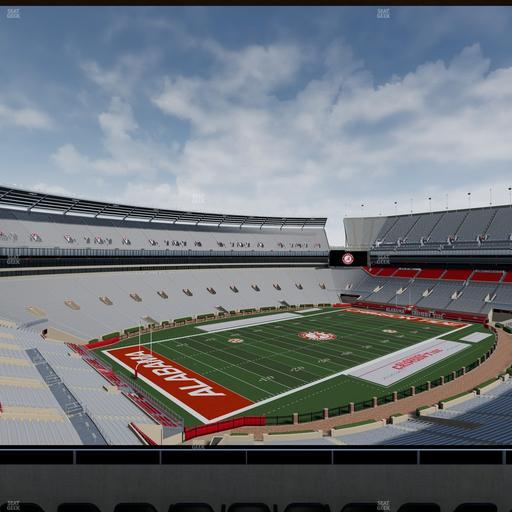 Bryant-Denny Stadium - Section North Champions Club 8 Seat View