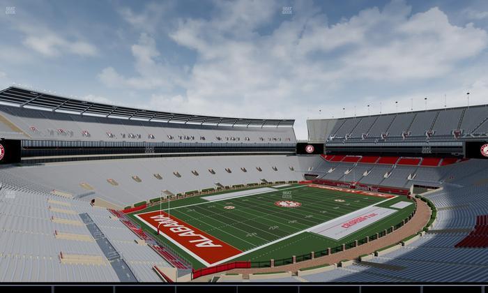 Bryant-Denny Stadium - Section North Champions Club 8 Seat View
